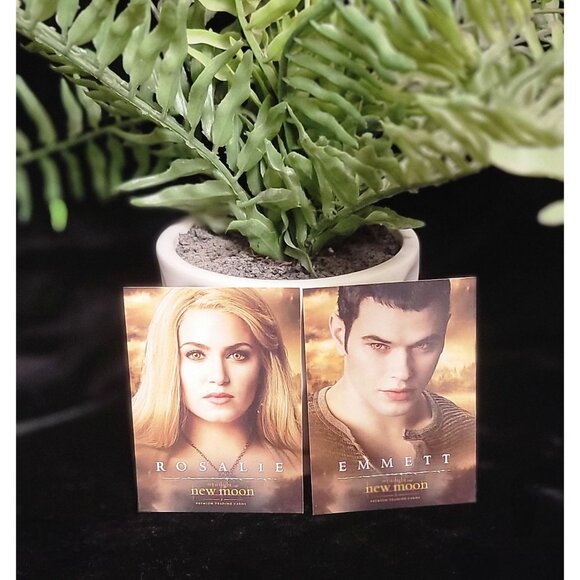 Collectible Rosalie and Emmett New Moon Trading Cards - Picture 3 of 6